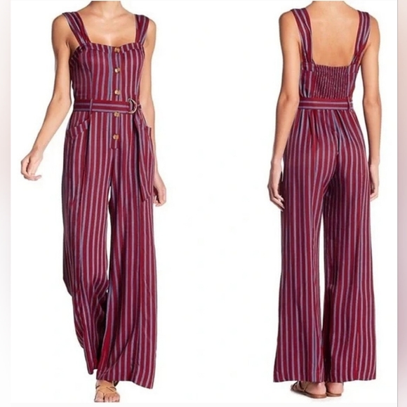 Free People City Gal Jumpsuit - Picture 1 of 8